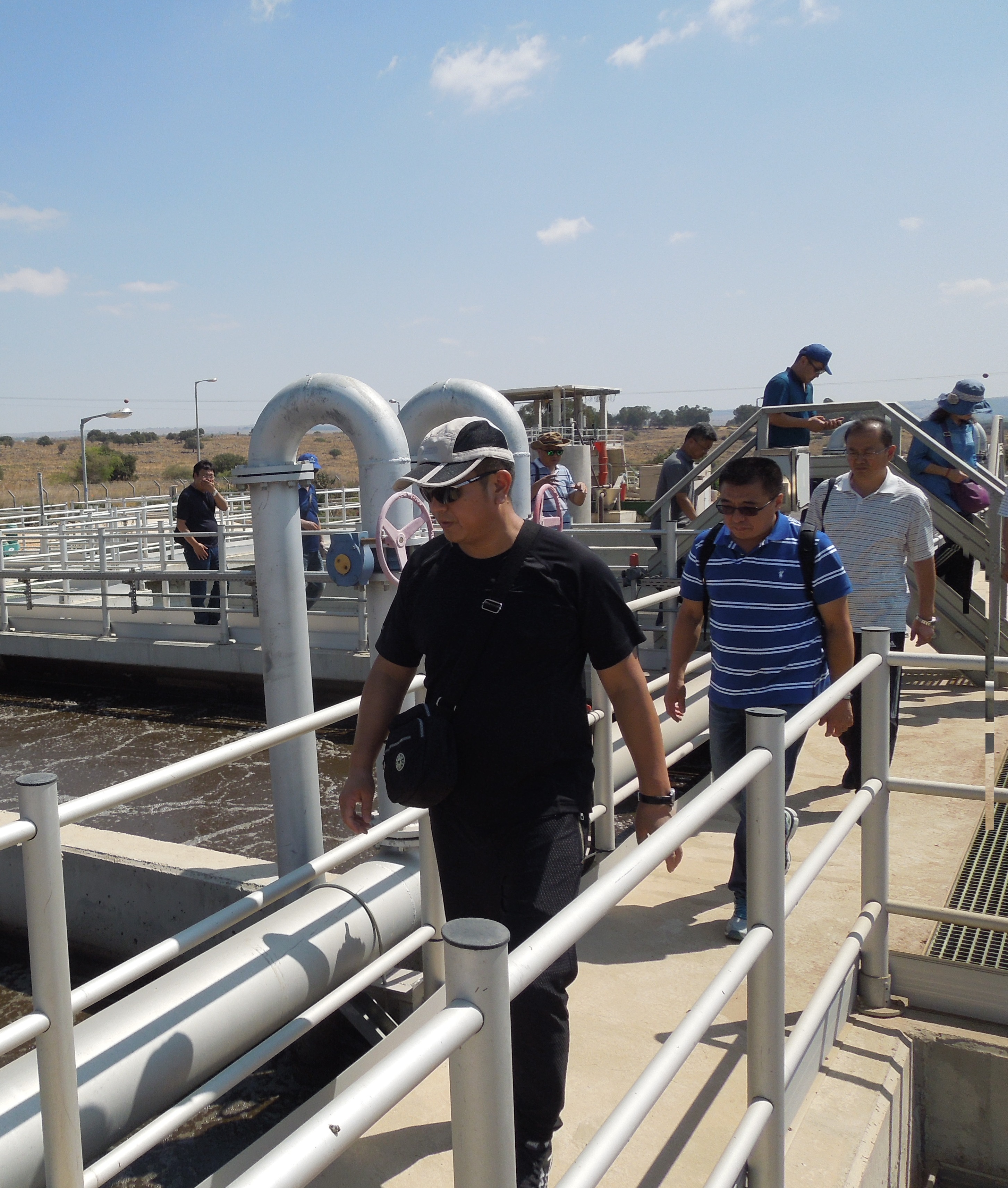 13.9.16 - סיור מתקני טיפול מים Desalination and Water Reuse Programme for Qingdao, China