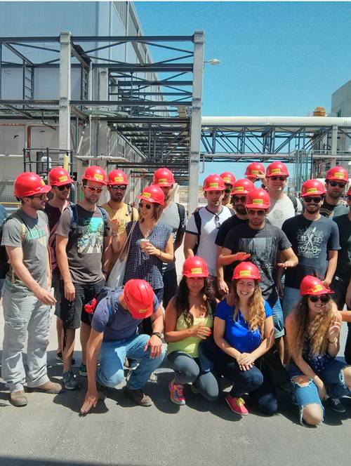 Site Tour in a desalination plant for undergraduate students at Sustainability studies  at the Interdisciplinary Center in Herzliya