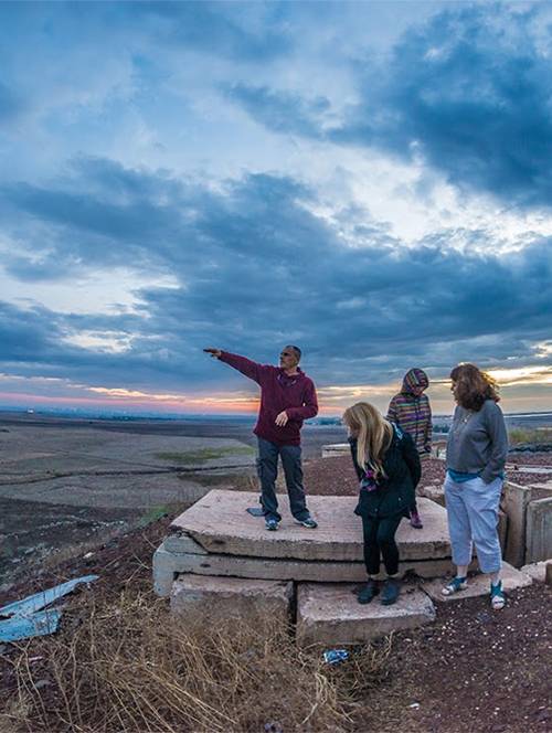 Tour of water resources and agricultural tourism, Golan Heights