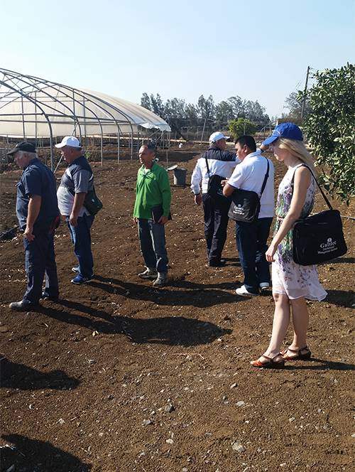 Professional water tour for a course of innovation in agriculture - The Israeli Technology