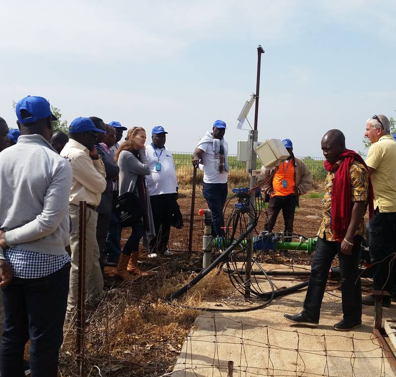 Collection of rainwater in reservoirs for French - speaking Africans 29.3.17