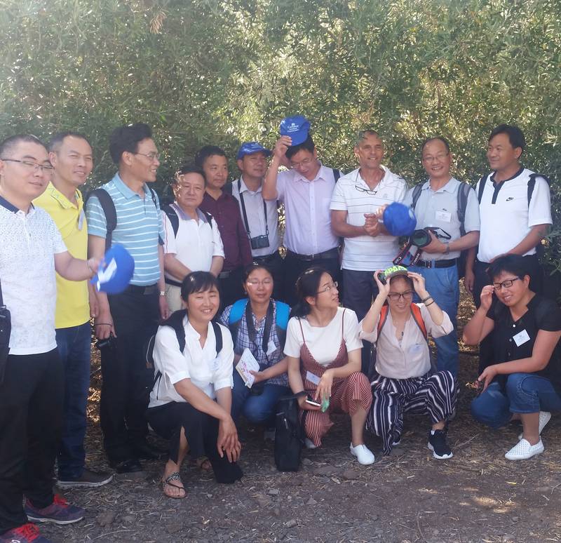  An agricultural course Galilee College for researchers from Yunnan Province in China 28/6/17
