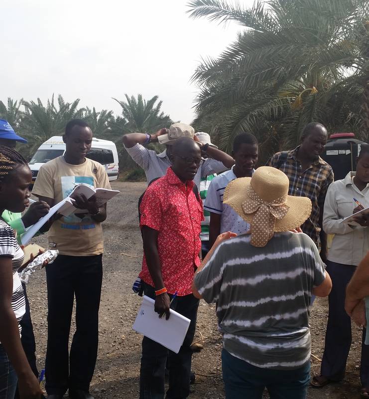 Water and Agriculture Course for the Turkana People - A tour of several agricultural activities in the Galilee and the Golan - 11.7.17