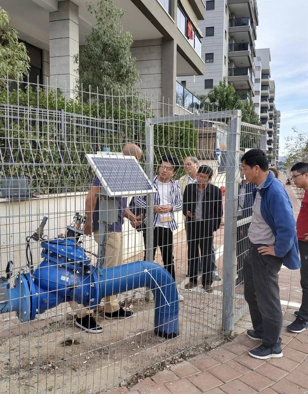 Advanced urban water systems Afula Water Corporation for Vered Hasharon travel - 18.11.18