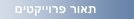 תאור פרוייקטים